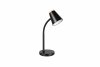 Lampa biurkowa nocna LED czarna minimalistyczna klasyczna uniwersalna nowoczesna drewniany dekor PONGO R55831102 Rl